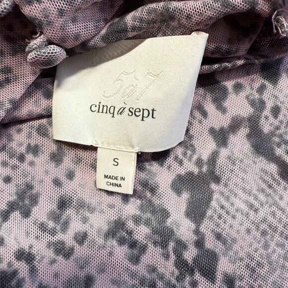 Cinq à Sept Python Turtleneck Small - Picture 15 of 15